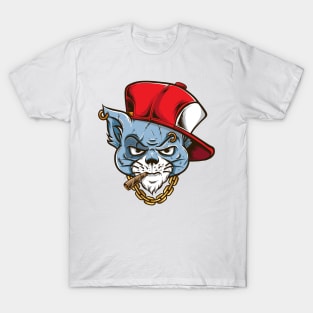 bad cat with cap T-Shirt